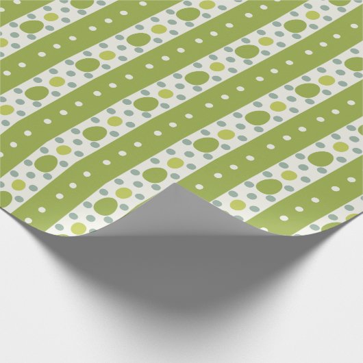 Green Eastern Pattern Geschenkpapier (Ecke)