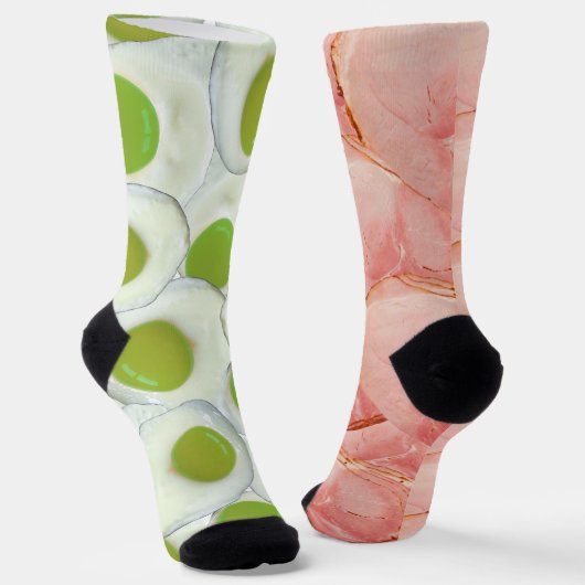 Green Eggs and Ham Novelty Socks Socken (Gewinkelt)