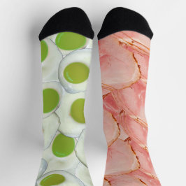 Green Eggs and Ham Novelty Socks Socken