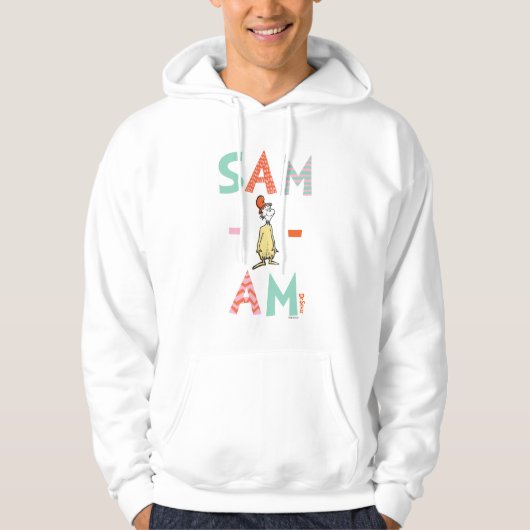 Green Eggs and Ham Sam-I-Am Hoodie (Vorderseite)