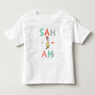 Green Eggs and Ham Sam-I-Am Kleinkind T-shirt