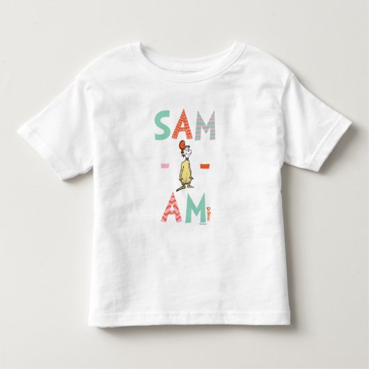 Green Eggs and Ham Sam-I-Am Kleinkind T-shirt (Vorderseite)