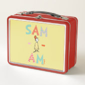 Green Eggs and Ham Sam-I-Am Metall Brotdose (Vorderseite)