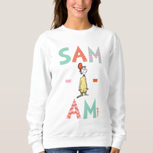 Green Eggs and Ham Sam-I-Am Sweatshirt (Vorderseite)
