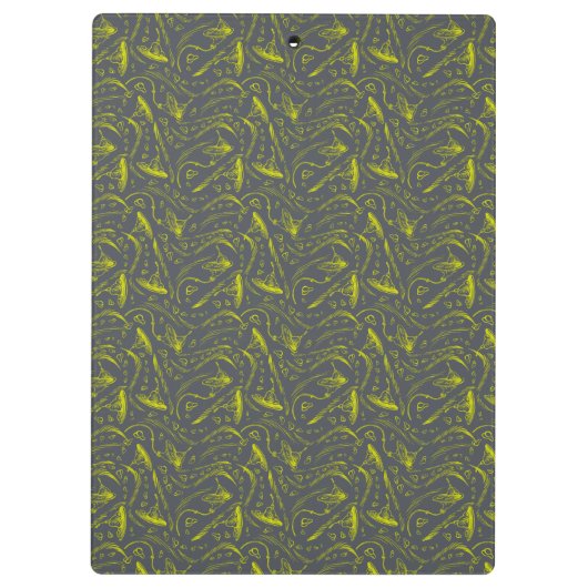 Green Eggs and Ham Would Not Could Klemmbrett (Rückseite)