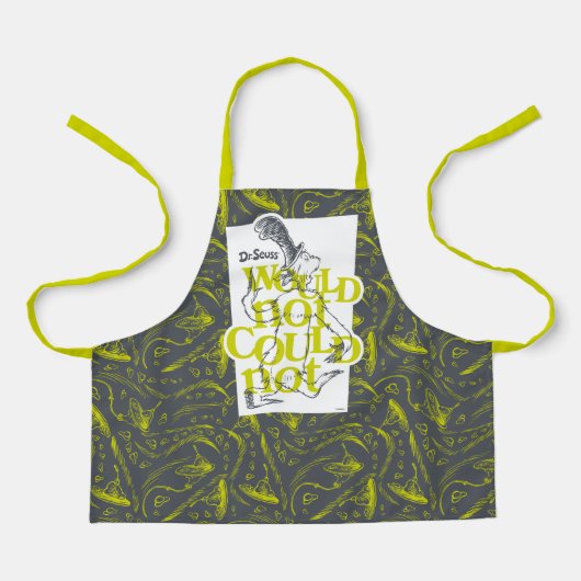 Green Eggs and Ham | Would Not Could Not Schürze (Vorderseite)