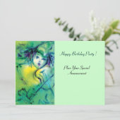 GREEN EINLADUNG (Stehend Vorderseite)