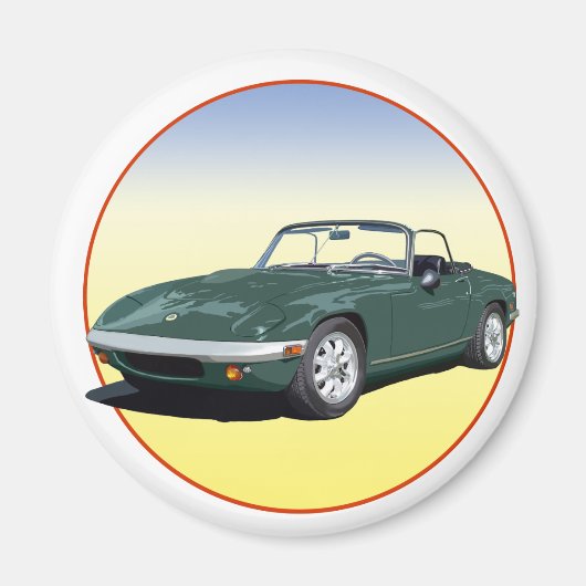 Green Elan S4 Magnet (Vorne)