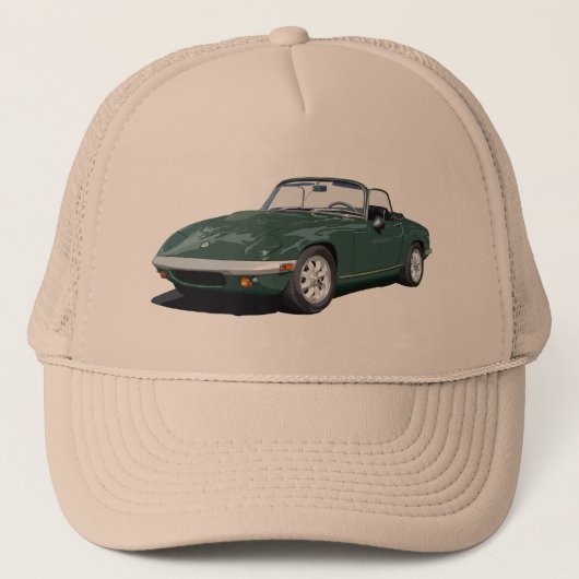 Green Elan S4 Truckerkappe (Vorderseite)