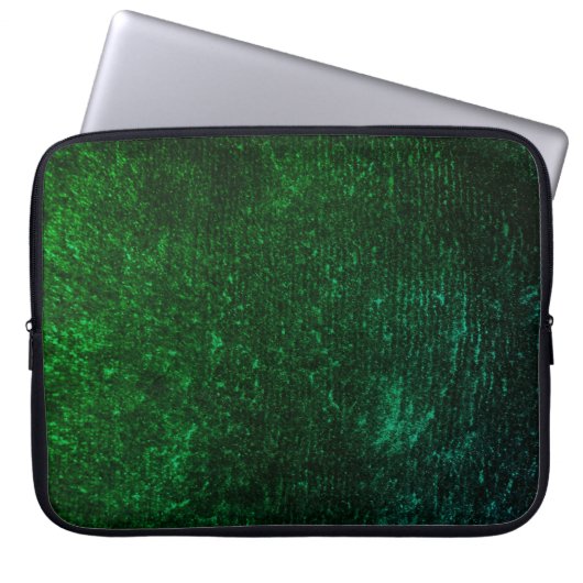 Green Electronics Bag Laptopschutzhülle (Vorderseite)