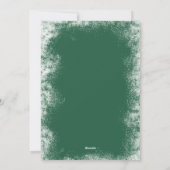 Green Elegant Holly Berries 3 Foto Weihnachten (Rückseite)