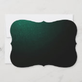 Green Elegant Mosque Ramadan Iftar Party  Einladung (Rückseite)