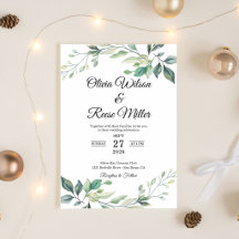 Green Elegant Wedding