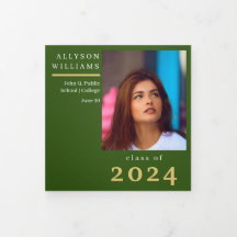 Green Elegany Class 8 Foto Abschluss