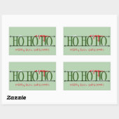 Green Elf Shenanigans Rechteckiger Aufkleber (Blatt)