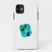 Green Emerald Gemstone Case-Mate iPhone Hülle (Rückseite)