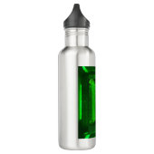 Green Emerald Gemstone Edelstahlflasche (Links)