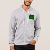 Green Emerald Gemstone Hoodie (Vorderseite)
