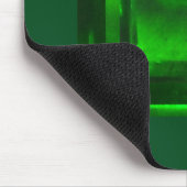 Green Emerald Gemstone Mousepad (Ecke)