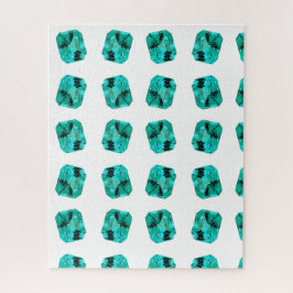 Green Emerald Gemstone Puzzle