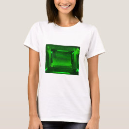 Green Emerald Gemstone T-Shirt