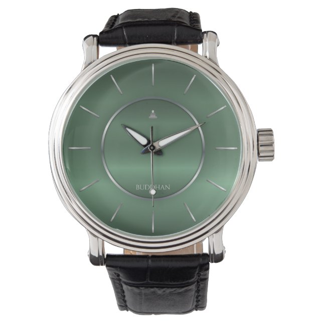 Green Emerald Watch Armbanduhr (Vorderseite)