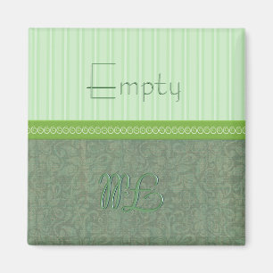 Green Empty Fill Geschirrspüler Magnet