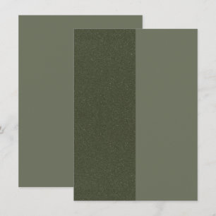 Green Enclosure Card für halb oder halb Moos - Anp Begleitkarte