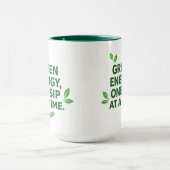 Green Energy Plant Based Mug Tasse (Zentrum)