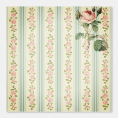 Green English Rose Elegance Tapete (Vorderseite)