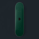Green | Erstellen Sie Ihr eigenes Skateboarddesign Skateboard<br><div class="desc">Erstellen Sie Ihr eigenes Skateboarddesign! Verwenden Sie diesen dunkelgrünen Hintergrund oder wählen Sie eine beliebige Farbe,  fügen Sie Ihr eigenes Foto,  Ihren Hintergrund,  Ihr Firmenlogo oder ein personalisiertes Bild hinzu. Perfekt als einzigartiges Geschenk zur Verbesserung von Sport und Aktivität im Freien und machen sie Spaß! Jeder Schriftart,  kein Minimum.</div>