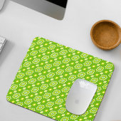 Green Ethnic Pattern Mouse Pad Mousepad