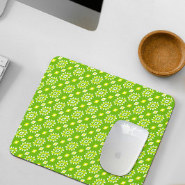 Green Ethnic Pattern Mouse Pad Mousepad