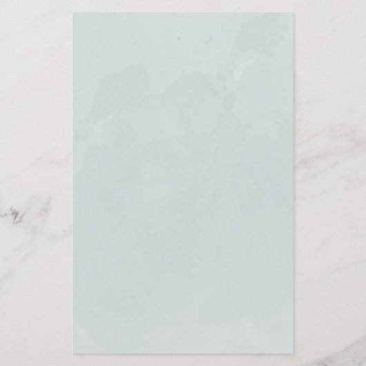 Green Eucalyptus Watercolor Wedding (Rückseite)