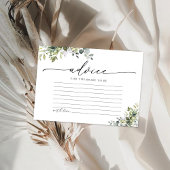 Green Eukalyptus Floral Advertising Card