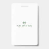 Green Eukalyptus StyleBadge Ausweis (Rückseite)