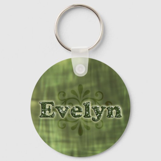Green Evelyn Schlüsselanhänger (Vorderseite)