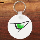 Green Evil Eye Schlüsselanhänger (Vorderseite)