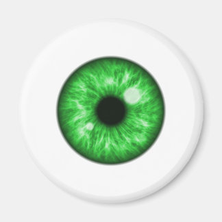 Green Eye Ball Funny Magnet