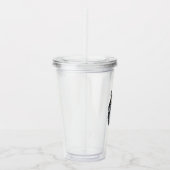 Green Eye Cat  Acryltrinkbecher (Rechts)