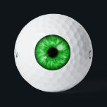Green Eye Funny Golf Balls Golfball<br><div class="desc">Eine schöne grüne Augengrafik lässt den Golfball wie ein Augapfel aussehen. Zeigen Sie diese Golfbälle mit einer so detaillierten Iris-Augenkunst, die in Ihrem Golfclub gezeichnet wird. Sie werden sicherlich viele lustige und interessante Gespräche mit Ihren Freunden und Ihrer Familie für eine lange Zeit anregen! Perfekte Geschenkideen für Golfer, besondere Anlass...</div>