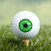 Green Eye Funny Golf Balls Golfball (Insitu T-Shirt)