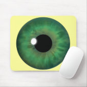 Green Eye Iris Custom Cool Mousepad Mousemats (Mit Mouse)