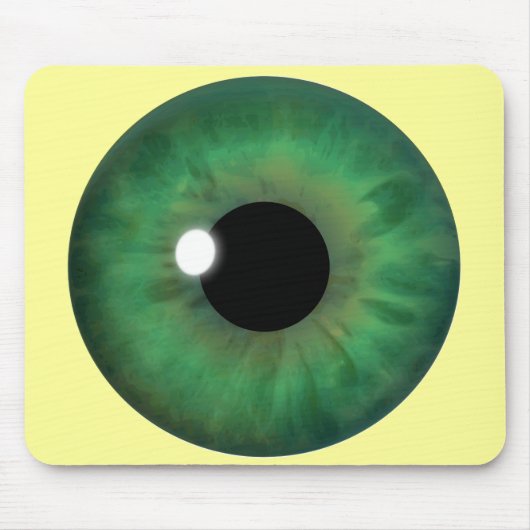 Green Eye Iris Custom Cool Mousepad Mousemats (Vorne)