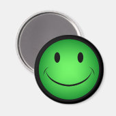 Green Face Magnet (Vorderseite/Rückseite)