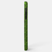 Green Faceted Gemstone Peridot iPhone Case (Hinten/Links)