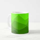 Green Fade Kaffeetasse (Vorderseite Links)