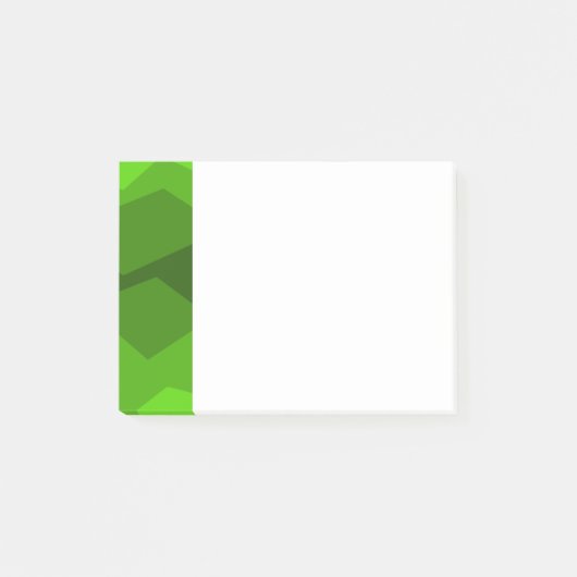 Green Fade Post-it Klebezettel (Vorderseite)