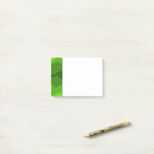 Green Fade Post-it Klebezettel (Auf Schreibtisch)