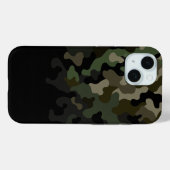 Green Fading Camouflage Case-Mate iPhone Hülle (Rückseite (Horizontal))